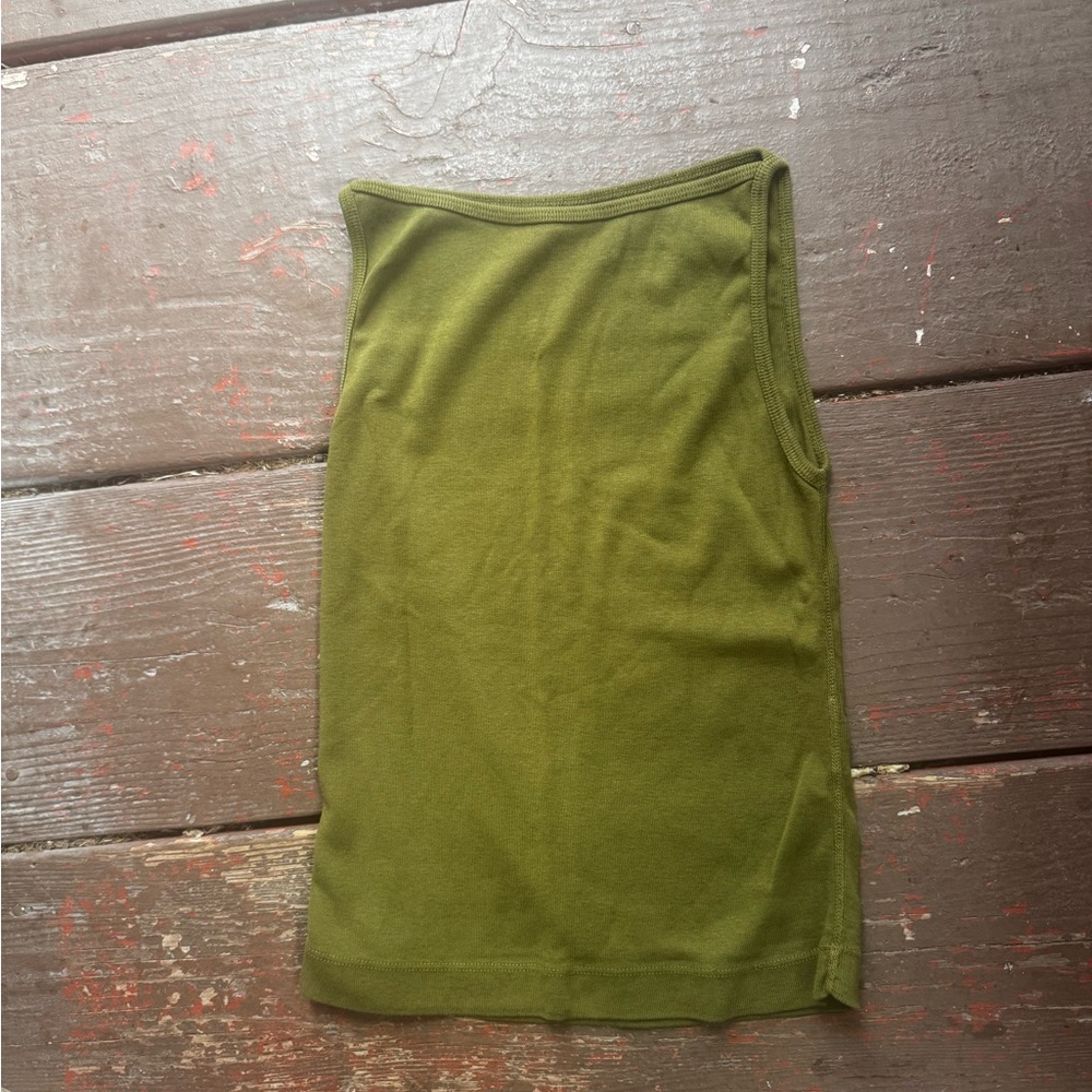 Stylish Green Tank Top